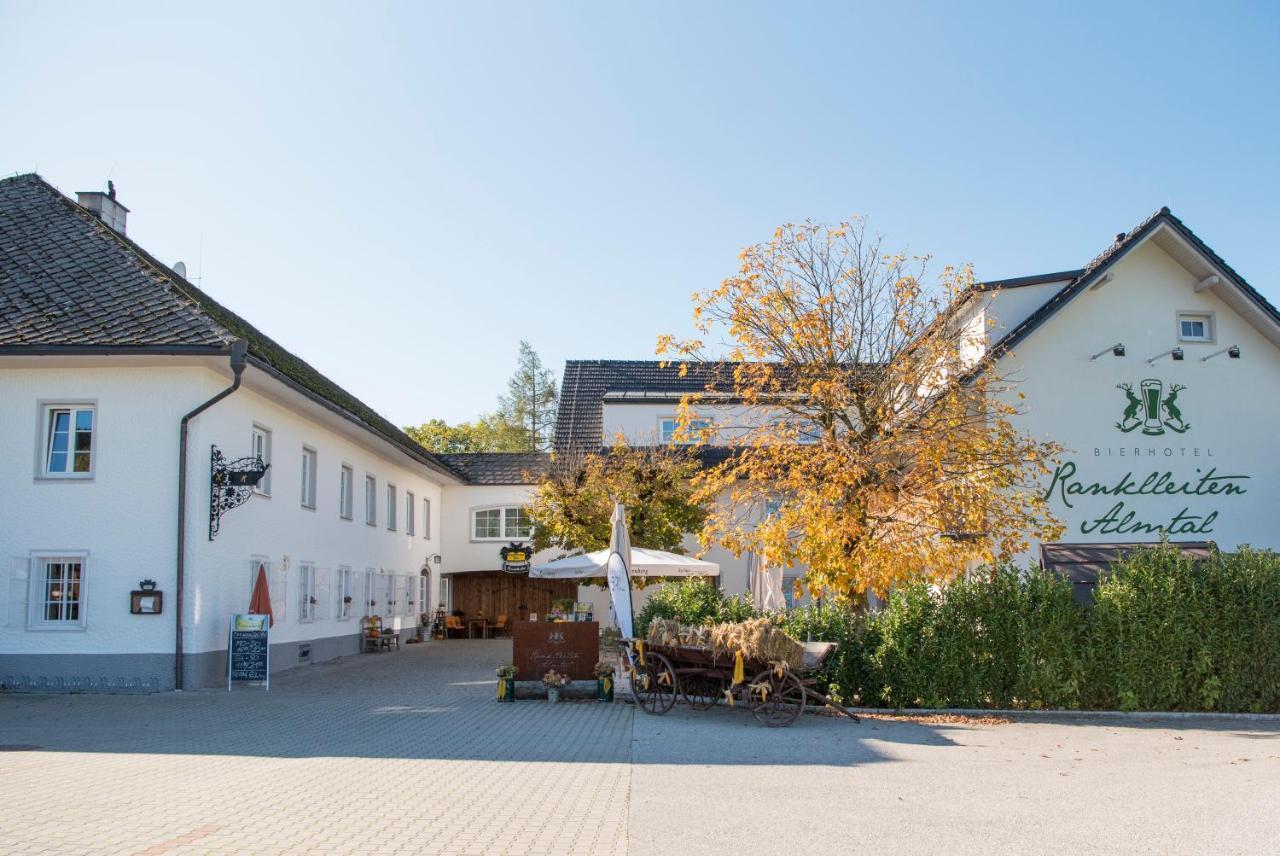 Bierhotel Ranklleiten Almtal Pettenbach Bagian luar foto